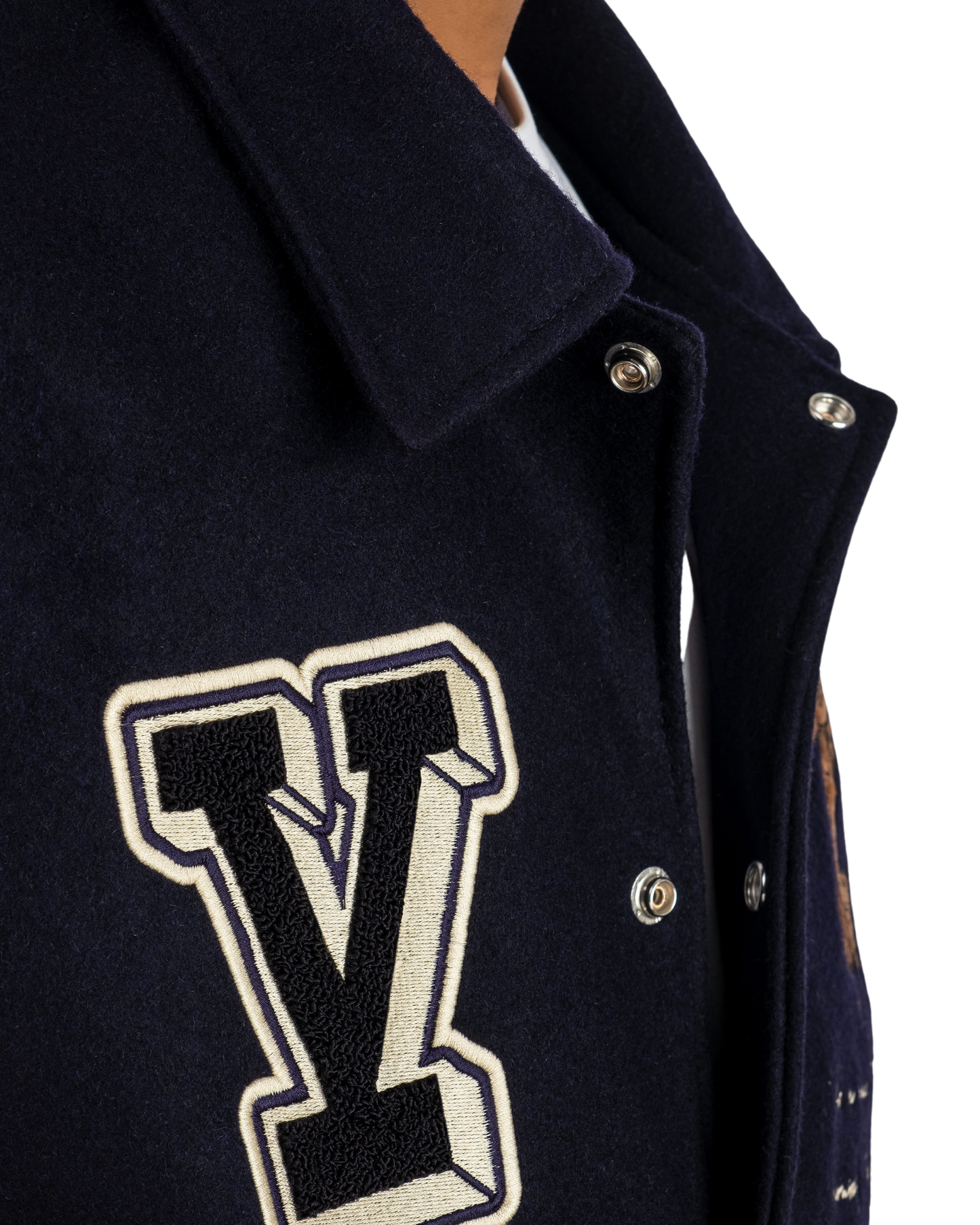 Victorie Letterman Bomber Jacket